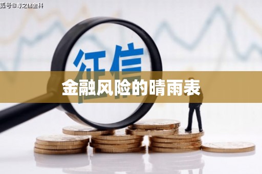 桃江金融风险的晴雨表