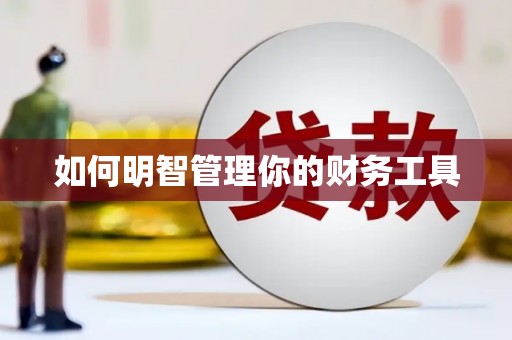 桃江如何明智管理你的财务工具