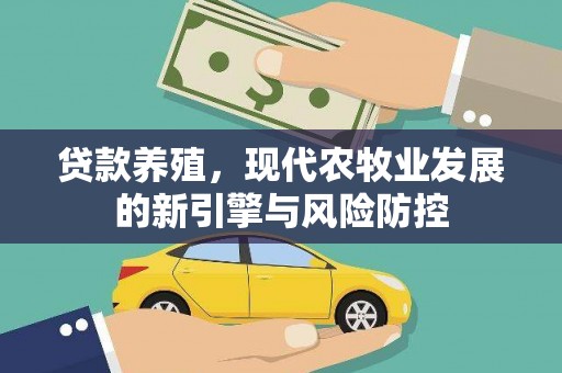 桃江贷款养殖，现代农牧业发展的新引擎与风险防控