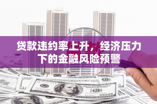 桃江贷款违约率上升，经济压力下的金融风险预警