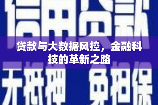 桃江贷款与大数据风控，金融科技的革新之路