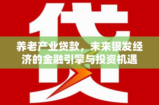 桃江养老产业贷款，未来银发经济的金融引擎与投资机遇