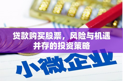 桃江贷款购买股票，风险与机遇并存的投资策略