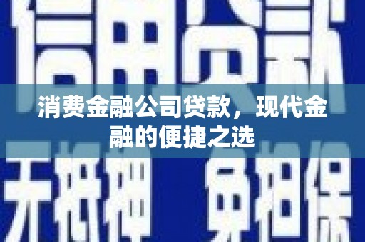 桃江消费金融公司贷款，现代金融的便捷之选