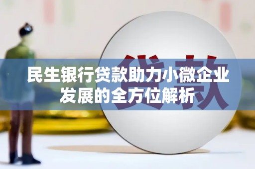 桃江民生银行贷款助力小微企业发展的全方位解析