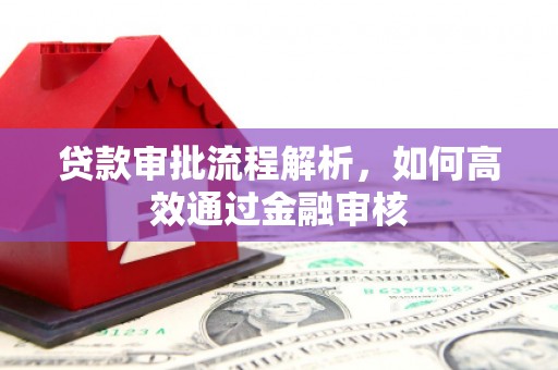 桃江贷款审批流程解析，如何高效通过金融审核