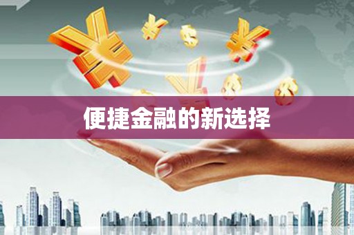 桃江便捷金融的新选择
