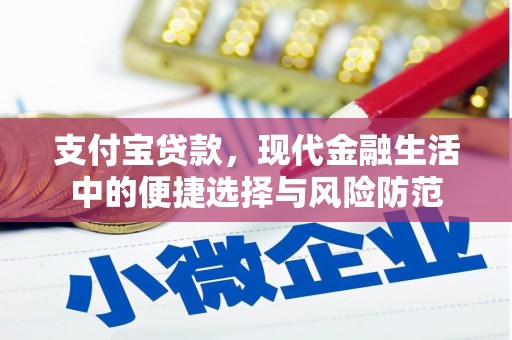 桃江支付宝贷款，现代金融生活中的便捷选择与风险防范