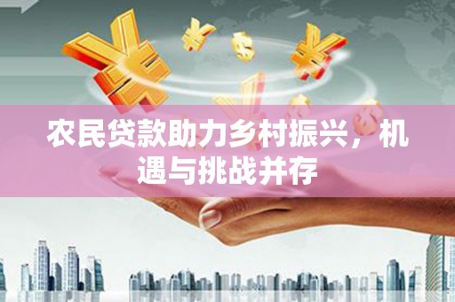 桃江农民贷款助力乡村振兴，机遇与挑战并存