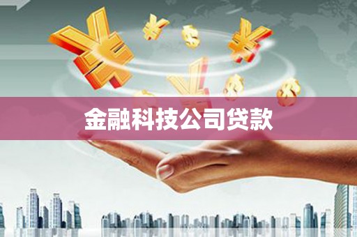 桃江金融科技公司贷款