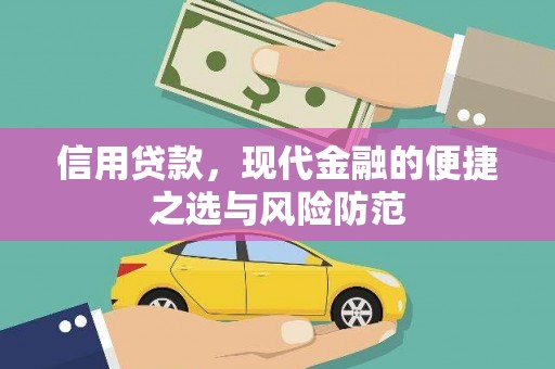 桃江信用贷款，现代金融的便捷之选与风险防范