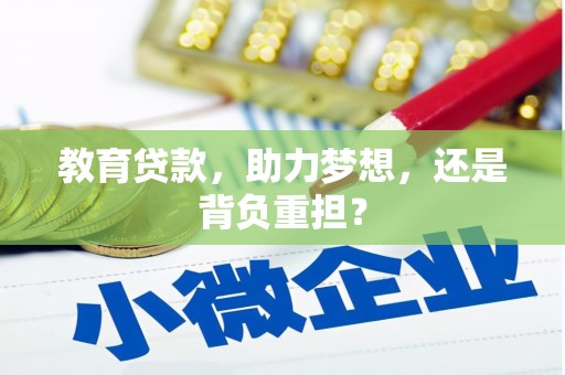 桃江教育贷款，助力梦想，还是背负重担？