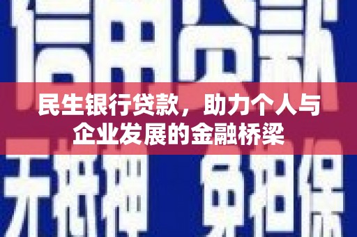 桃江民生银行贷款，助力个人与企业发展的金融桥梁