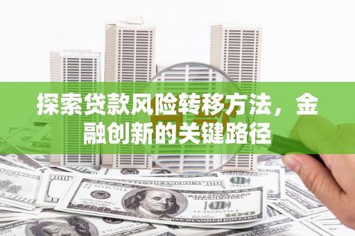 桃江探索贷款风险转移方法，金融创新的关键路径