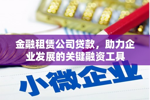 桃江金融租赁公司贷款，助力企业发展的关键融资工具