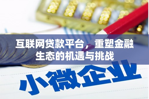 桃江互联网贷款平台，重塑金融生态的机遇与挑战