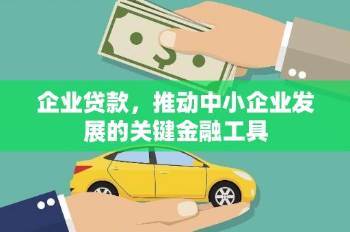 桃江企业贷款，推动中小企业发展的关键金融工具