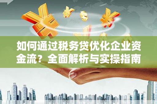 桃江如何通过税务贷优化企业资金流？全面解析与实操指南