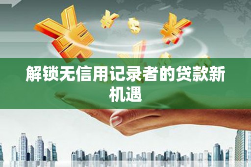 桃江解锁无信用记录者的贷款新机遇