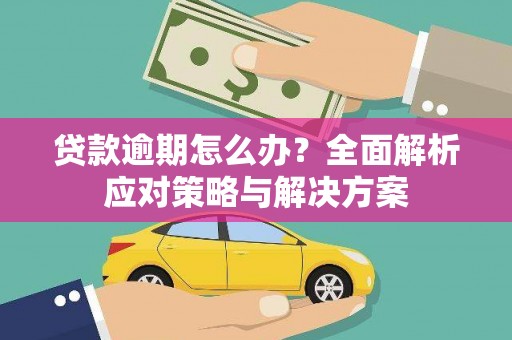 桃江贷款逾期怎么办？全面解析应对策略与解决方案