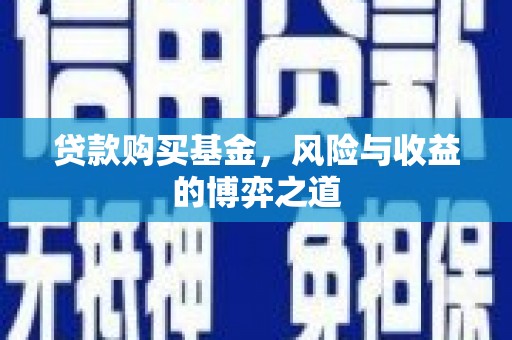 桃江贷款购买基金，风险与收益的博弈之道