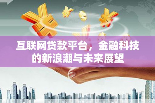 桃江互联网贷款平台，金融科技的新浪潮与未来展望