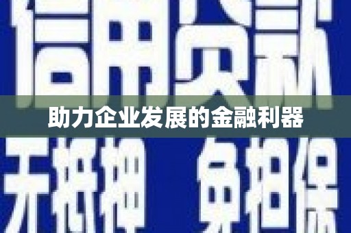 桃江助力企业发展的金融利器