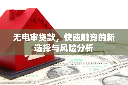 桃江无电审贷款，快速融资的新选择与风险分析