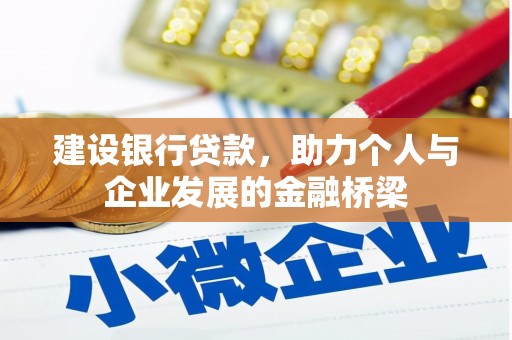 桃江建设银行贷款，助力个人与企业发展的金融桥梁