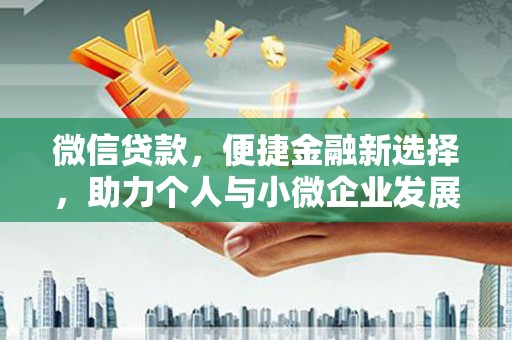 桃江微信贷款，便捷金融新选择，助力个人与小微企业发展