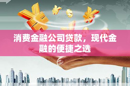 桃江消费金融公司贷款，现代金融的便捷之选