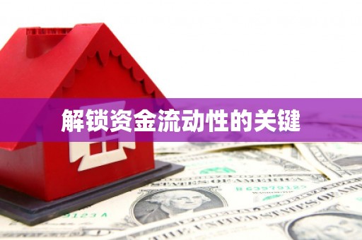 桃江解锁资金流动性的关键