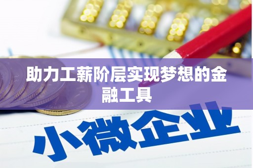 桃江助力工薪阶层实现梦想的金融工具