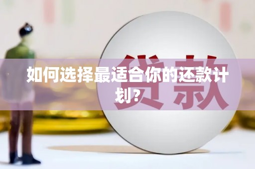 桃江如何选择最适合你的还款计划？