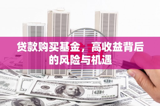 桃江贷款购买基金，高收益背后的风险与机遇